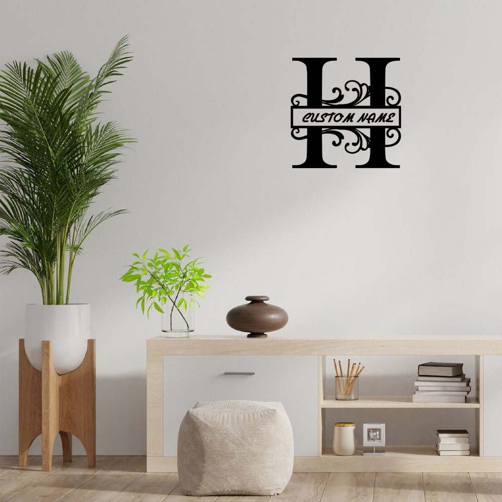Home Decor Wallpaper - 1 Stück Exzellenter Buchstabe H, personalisierter