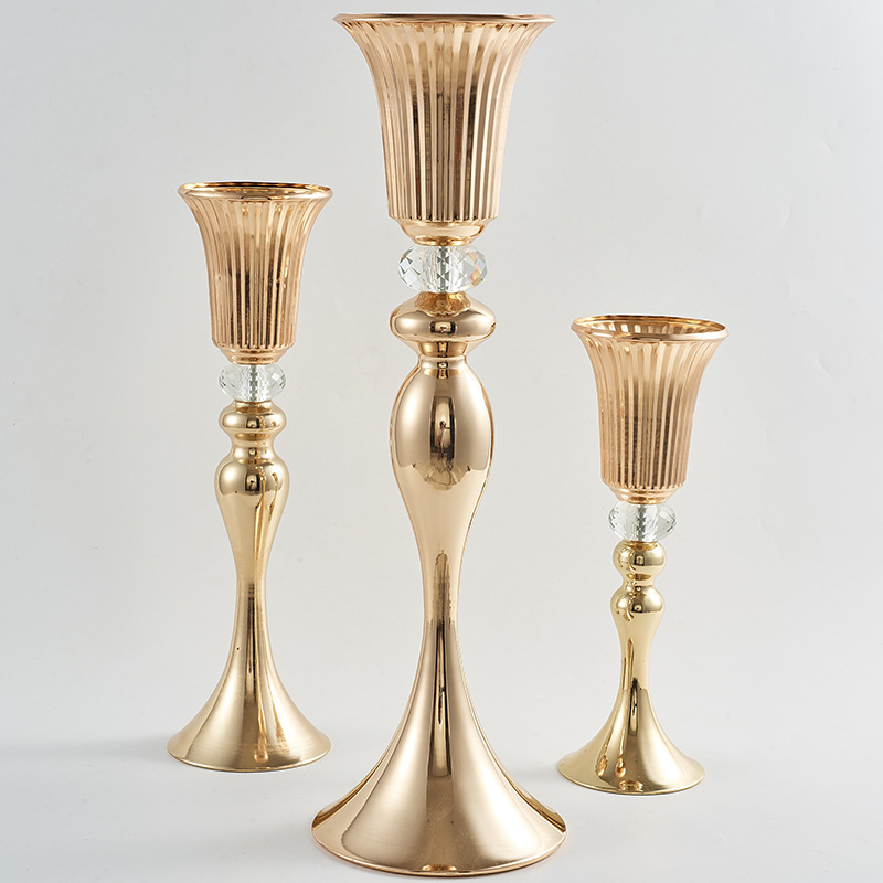 Home Decor Center - 1Pcs kristall Künstliche Blume Vase Straße