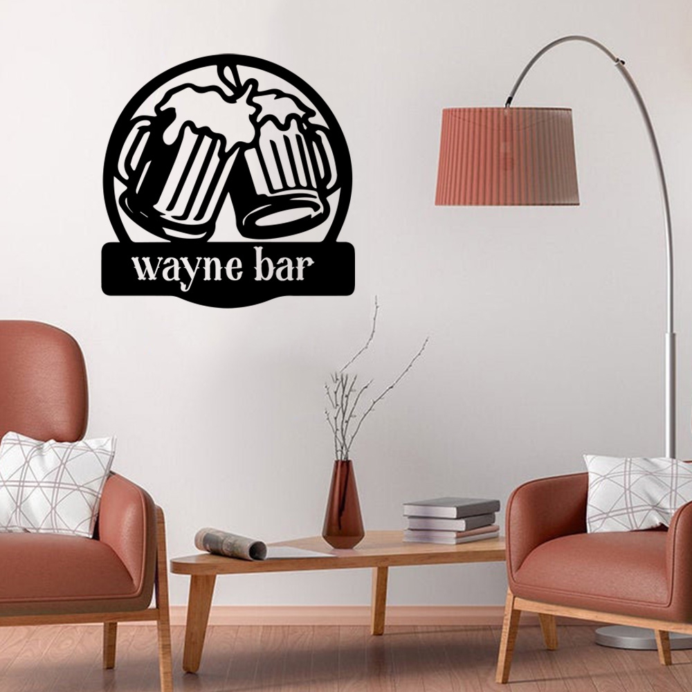 Home Decor Wall Tiles - 1 Stück NEUER Bier-Aufkleber mit Anpassbarem