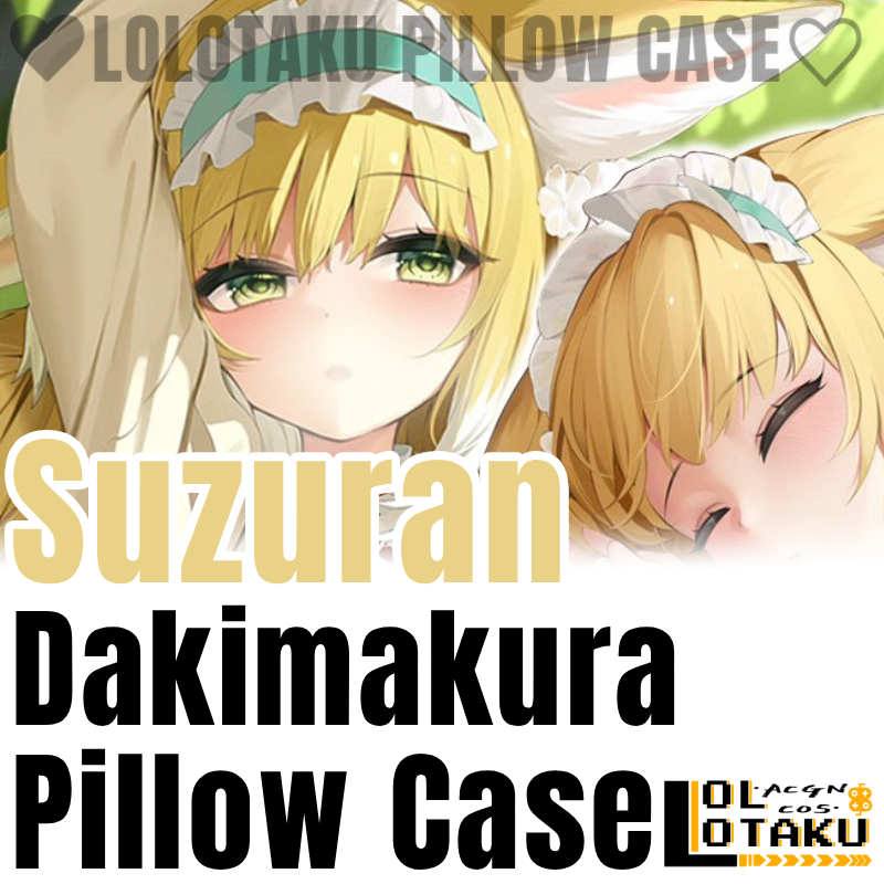 Home Decor Games Free - Suzuran Dakimakura Arknights Spiel-Kissenbezug Ganzkörper-Kissenbezug Kissenhülle