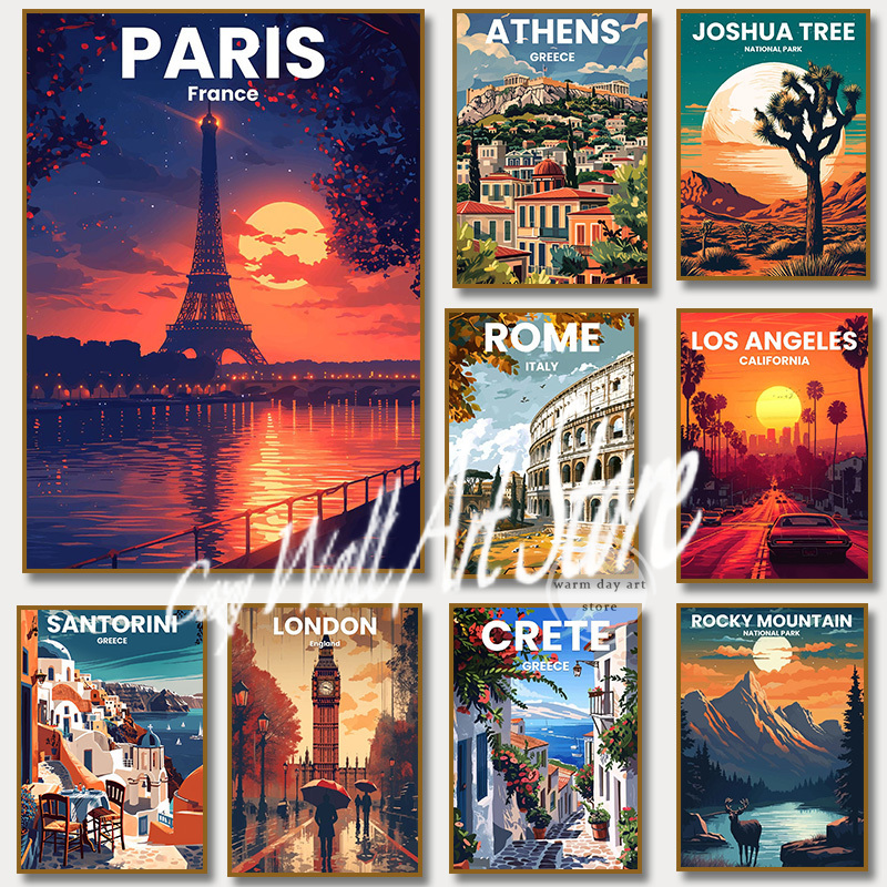 Los Angeles Santorini Griechen – Home Decor London Bewertung und Preis