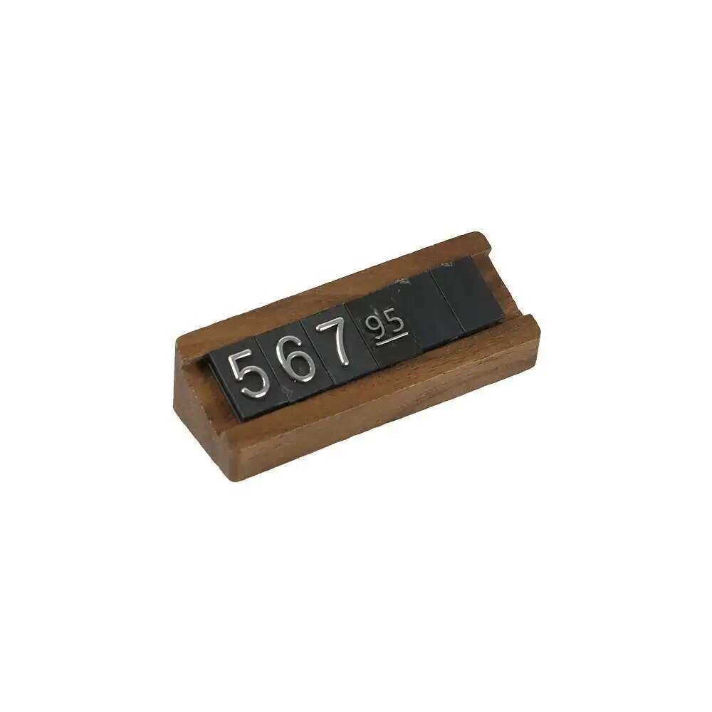 Preisset mit Holzsockel, Holzg – Wooden Letter Sign Bewertung und Preis