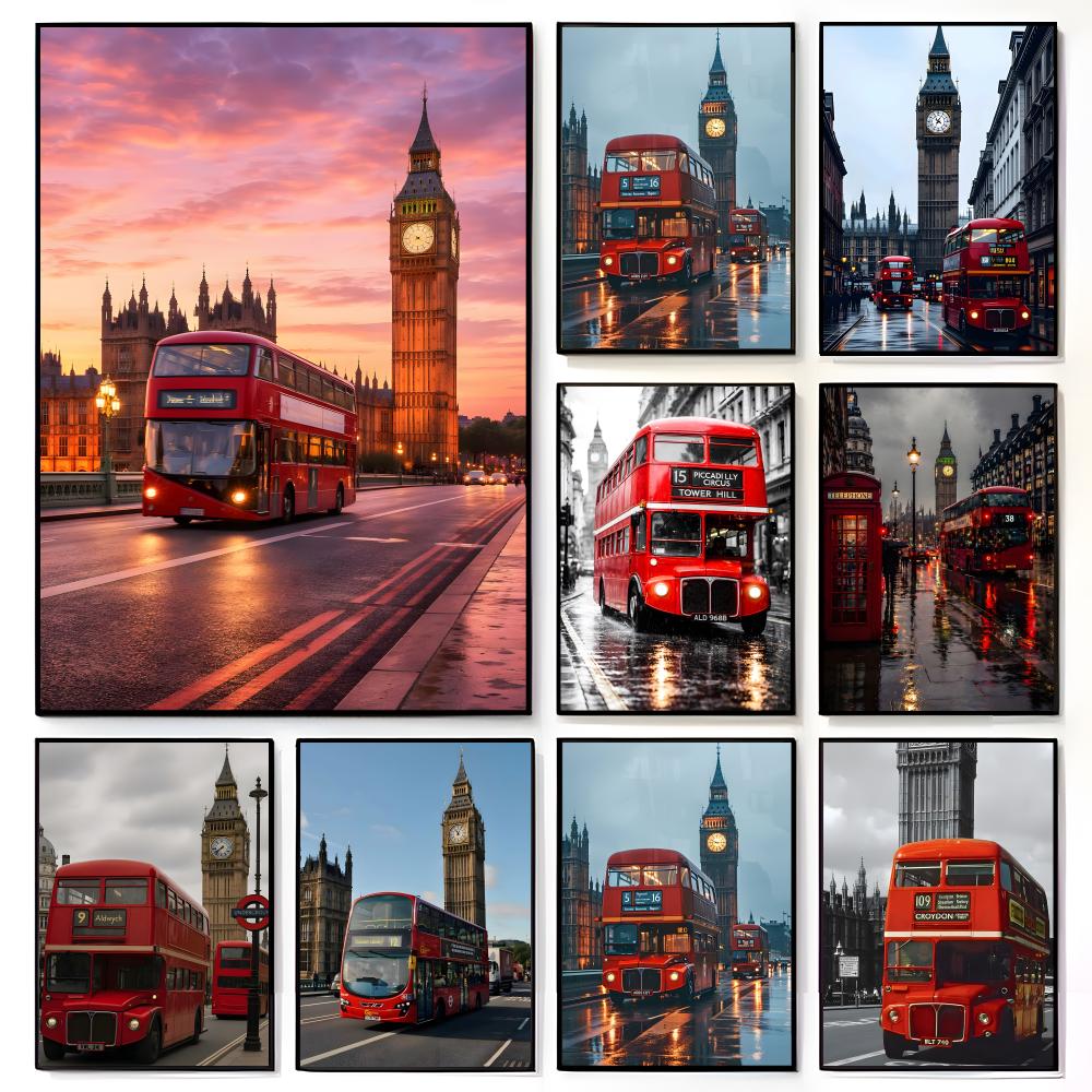 Reiseszene London Roter Bus Bi – Home Decor London Bewertung und Preis