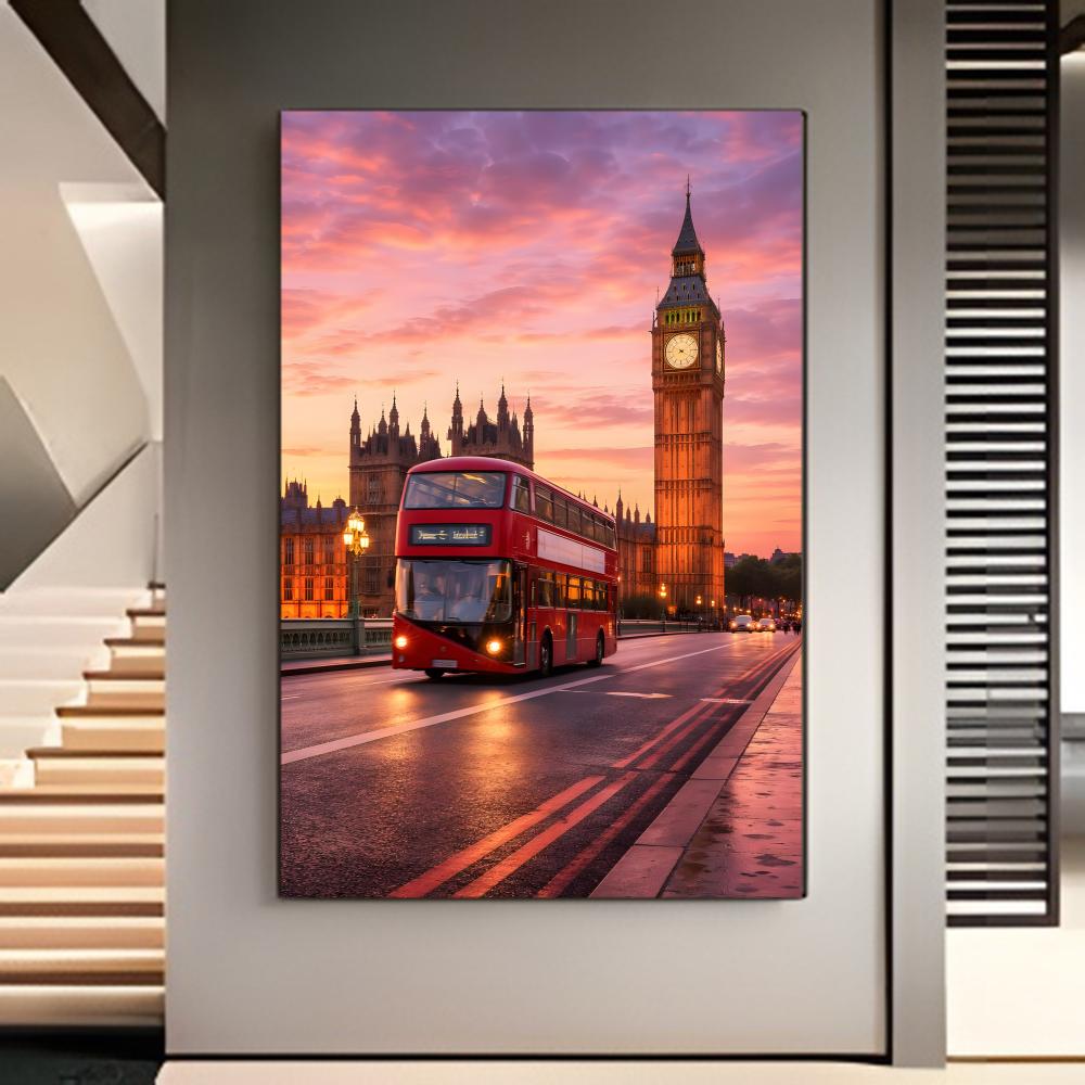 Reiseszene London Roter Bus Bi – Home Decor London Bewertung und Preis