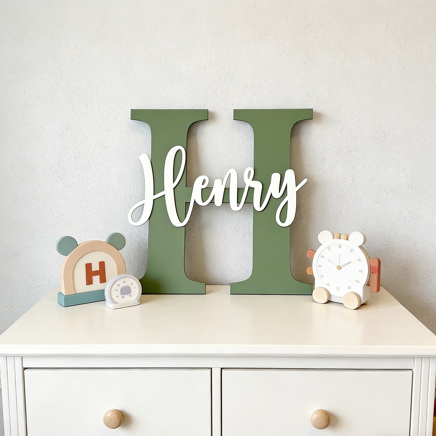 1 Stück Personalisiertes Zweis – Wooden Letter Sign Bewertung und Preis