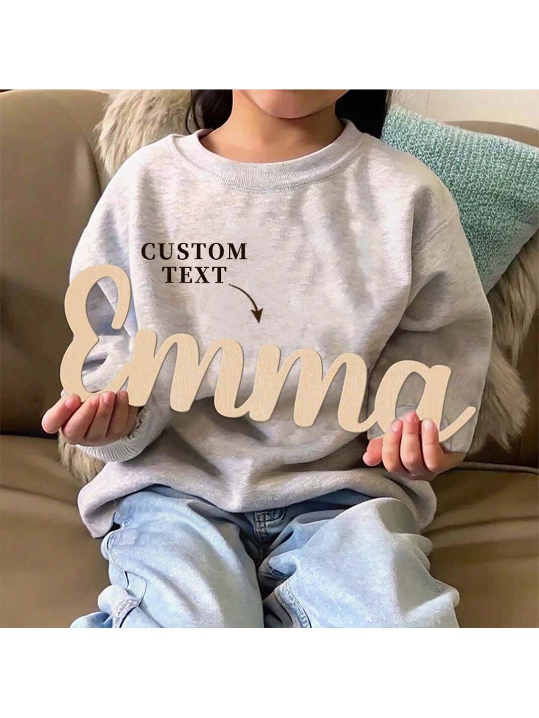 1 Stück Liebliches Emma-Beispi – Wooden Letter Sign Bewertung und Preis