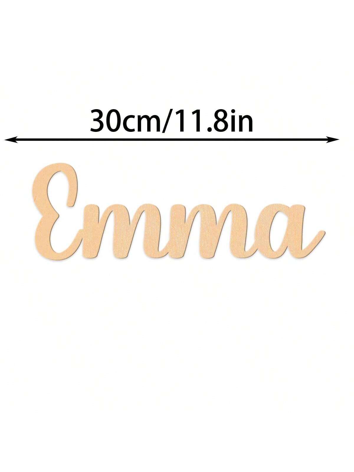 1 Stück Liebliches Emma-Beispi – Wooden Letter Sign Bewertung und Preis