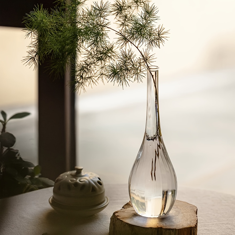 Zeitgenössische Glasknospenvas – Home Decor Center Bewertung und Preis
