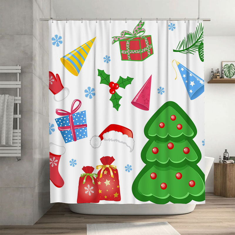 TU Duschvorhang, Weihnachtswal – Home Xmas Decor Ideas Bewertung und Preis