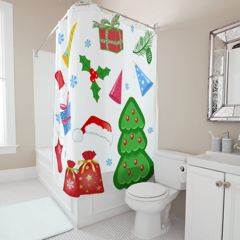 TU Duschvorhang, Weihnachtswal – Home Xmas Decor Ideas Bewertung und Preis