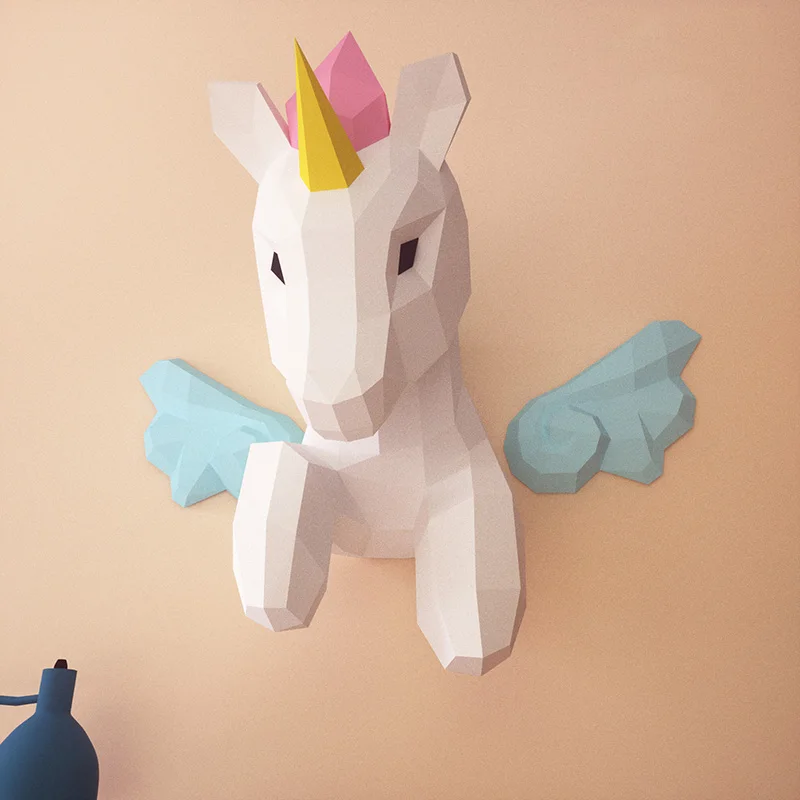 Regenbogen-Einhorn-Tier-Wandde – Home Decor Center Bewertung und Preis