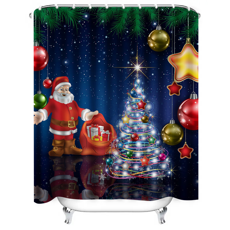 TU Weihnachts-Duschvorhang, We – Home Xmas Decor Ideas Bewertung und Preis