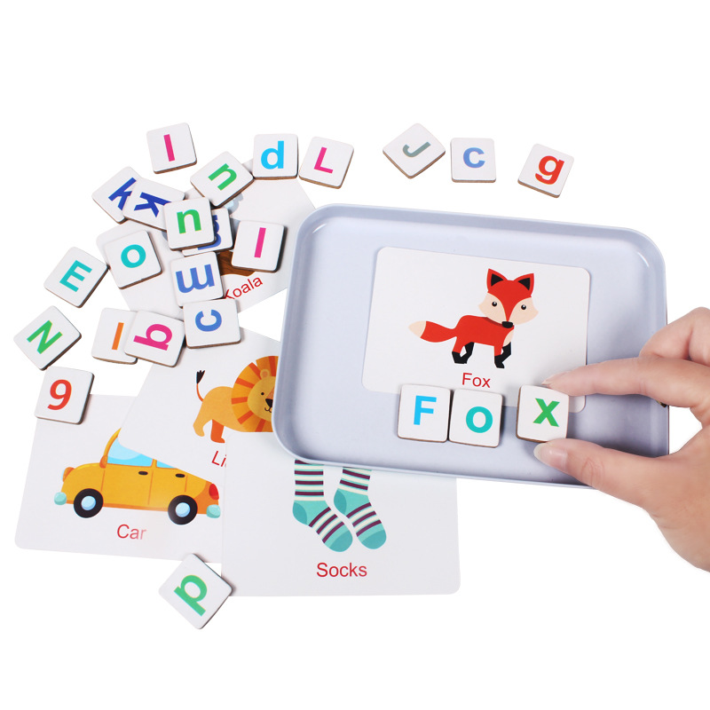 Holzpuzzle, Karteikarten, Spie – Wooden Letter Sign Bewertung und Preis