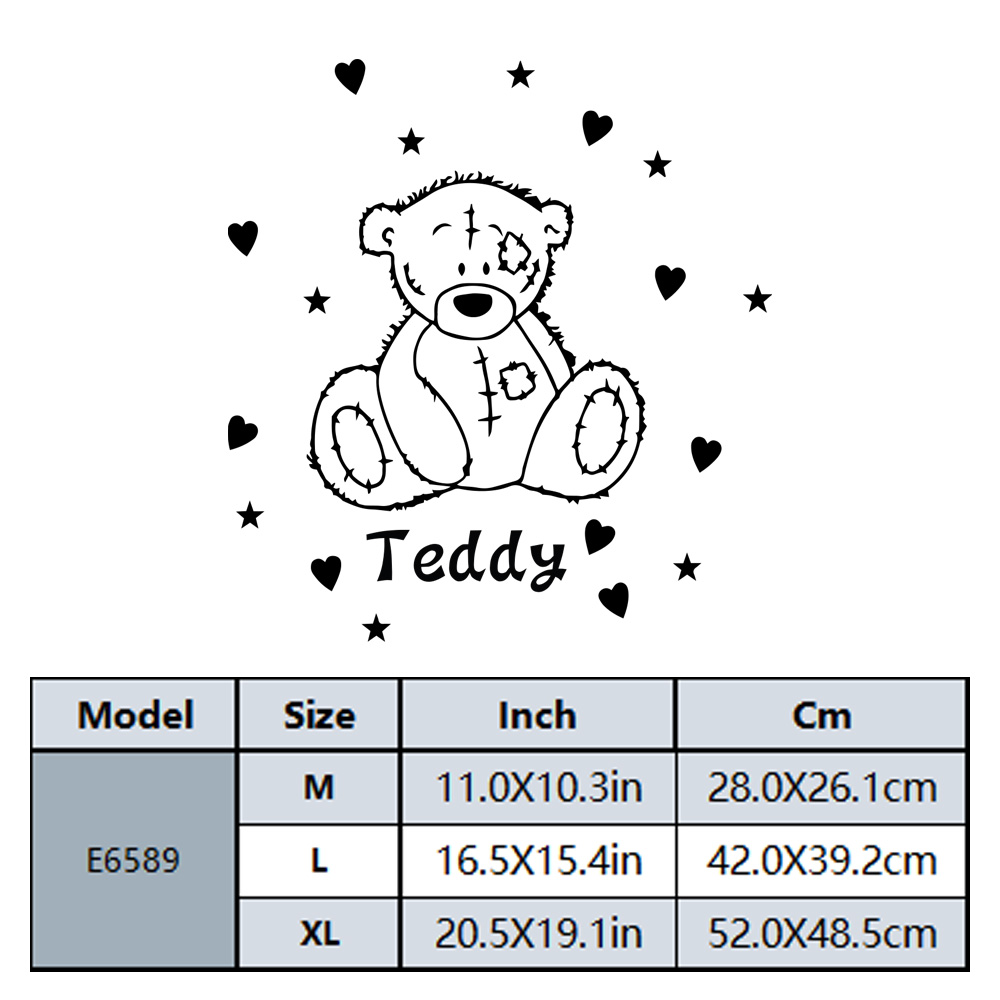 1 Stück Romantischer Teddybär  – Home Decor Wall Tiles Bewertung und Preis