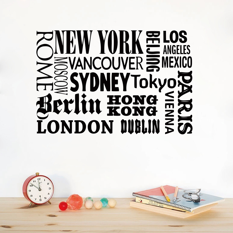 New York London Paris Zitat Wa – Home Decor London Bewertung und Preis