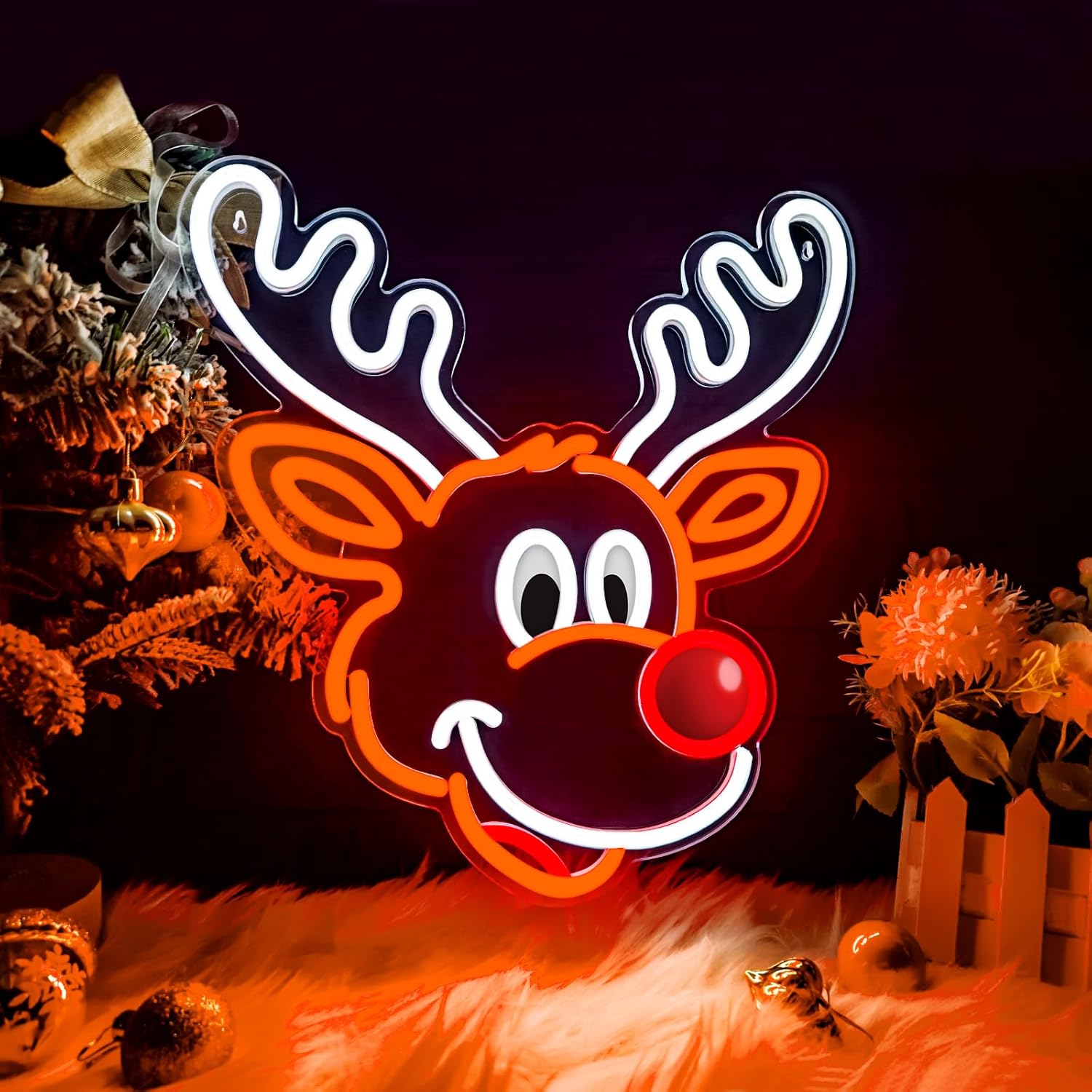 Niedliches Weihnachts-Rentier- – Home Xmas Decor Ideas Bewertung und Preis