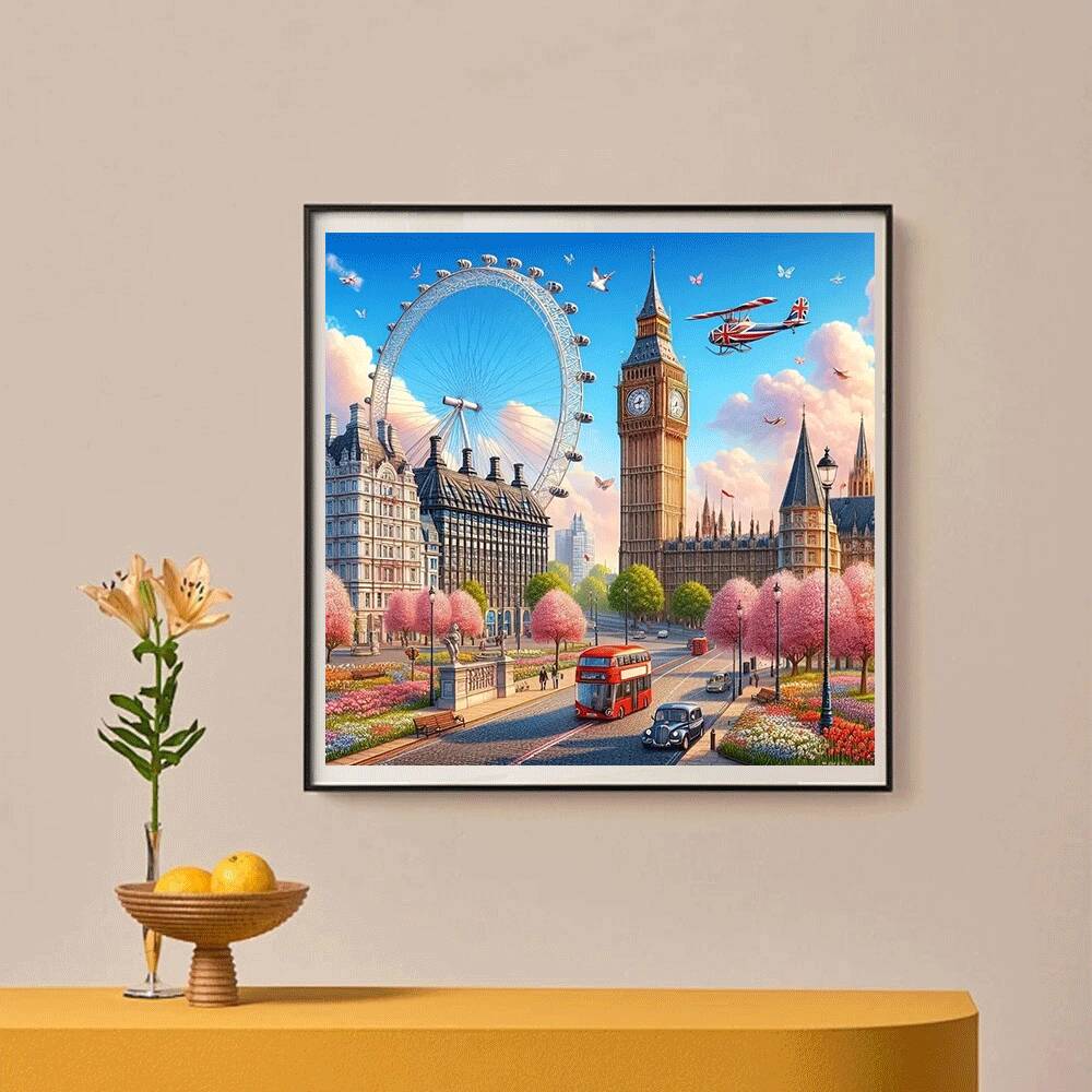 Rahmenloses Neues Diamant-Mosa – Home Decor London Bewertung und Preis