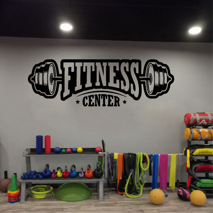 Gym Vinyl Dekor Wandtattoo Fit – Home Decor Center Bewertung und Preis