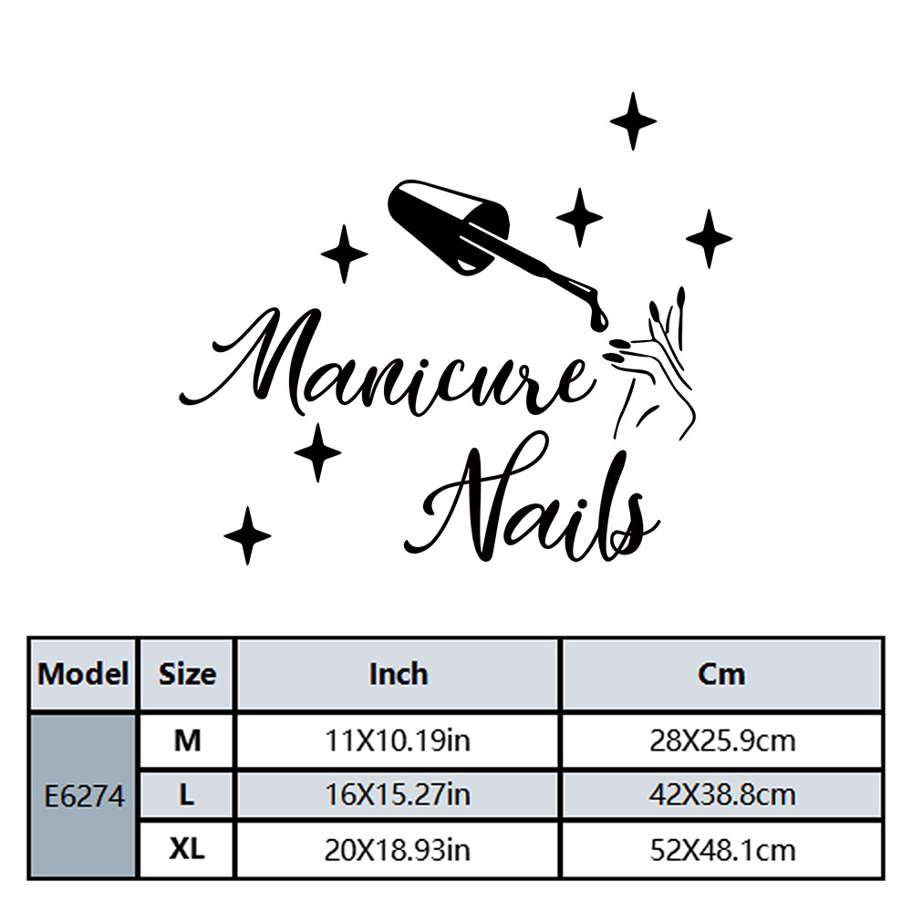 1 Stück kreativer Maniküre-Auf – Home Decor Wall Tiles Bewertung und Preis