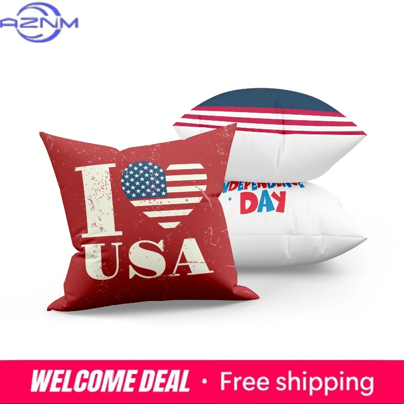 American Independence Day Seri – Home Decor Kuching Bewertung und Preis
